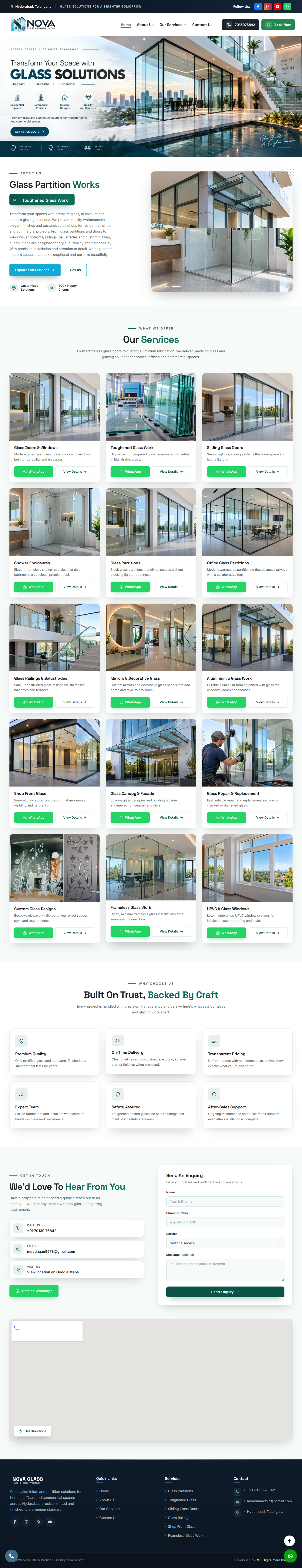 Nova Glass Partition